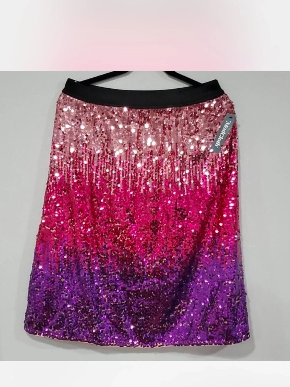 ModCloth Sequin Ombre Pink / Purple Skirt